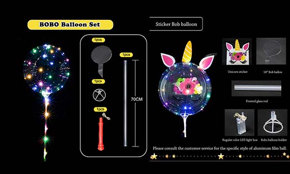 Miks valida meid oma bobo õhupalli komplekti jaoks?