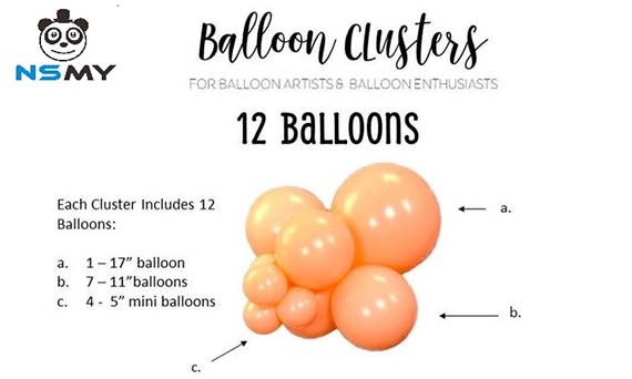 Kuidas muuta õhupalli klastrid paremaks?