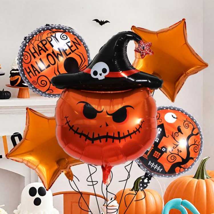 Halloweeni viieosaline komplekt
