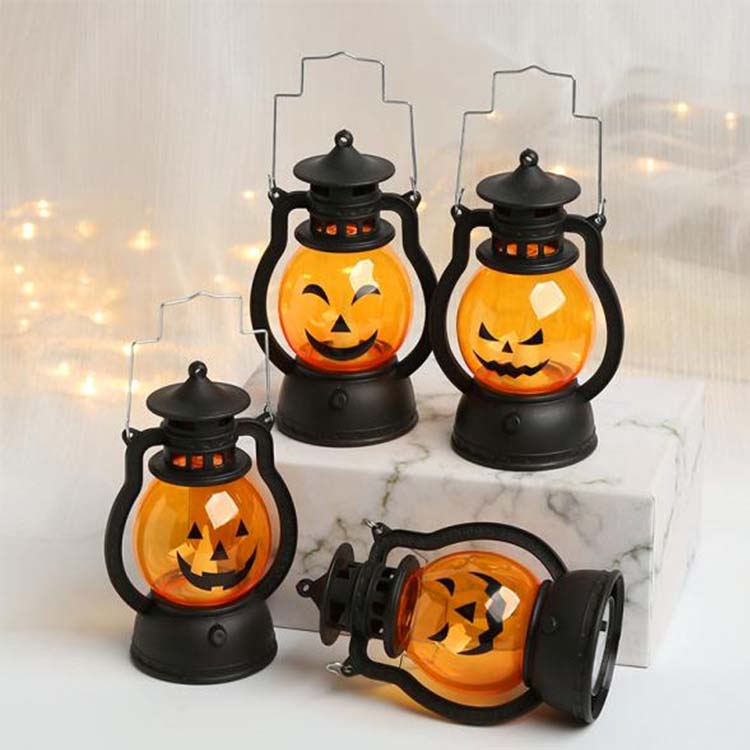 Halloweeni kõrvitsa latern