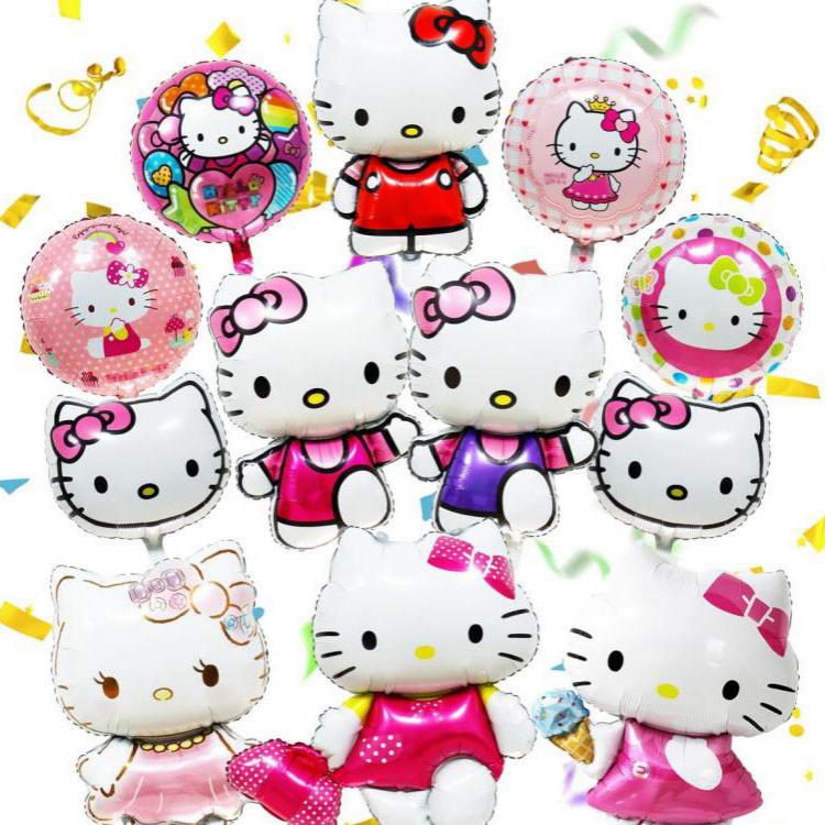 Hello Kitty Decorations fooliumist peoõhupall