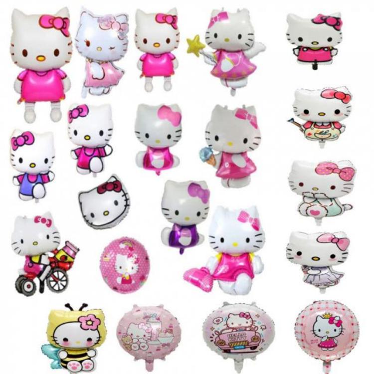 Hello Kitty fooliumiga õhupall