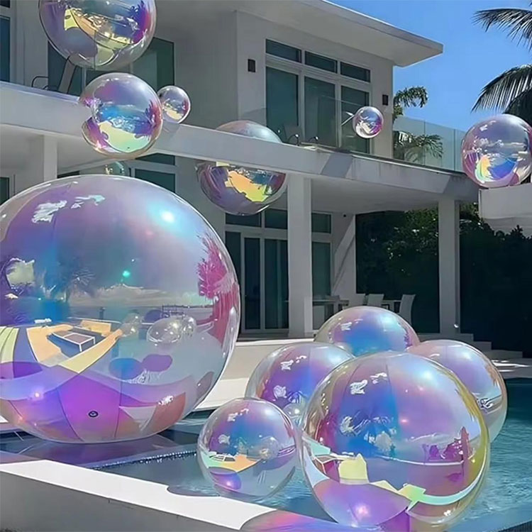 Mirror Balloon Disco Shinny täispuhutav