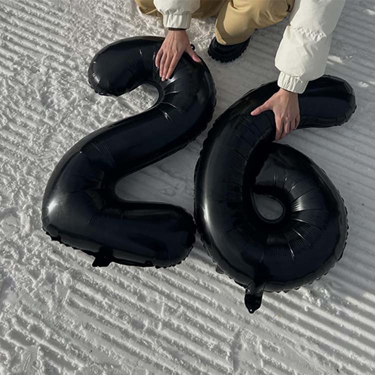 Numbrifooliumi õhupallid