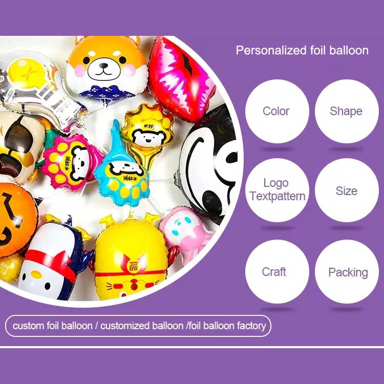 Isikupärastatud fooliumist õhupall