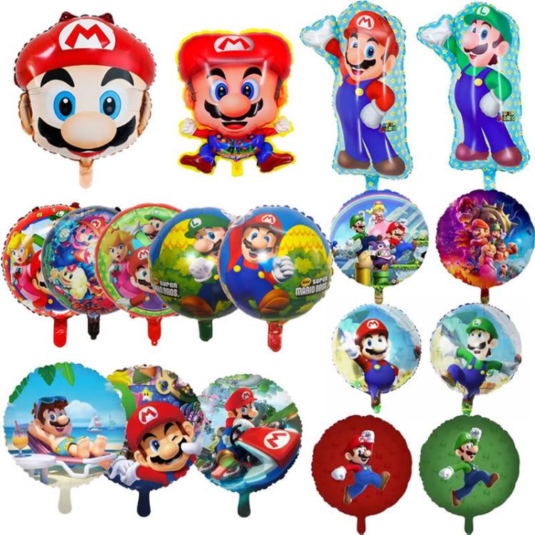 Super Mario teemaline fooliumõhupall